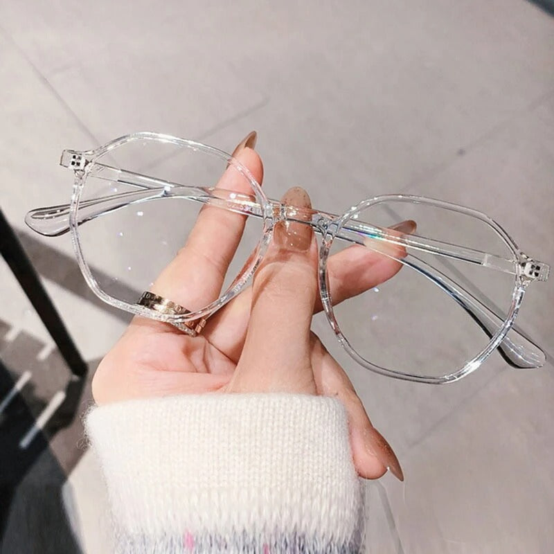 Transparent Lightweight  UV Eyeglasses