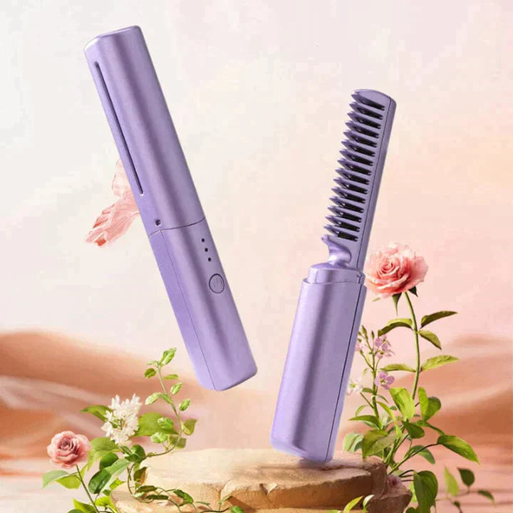 Portable Hair Straightener Comb