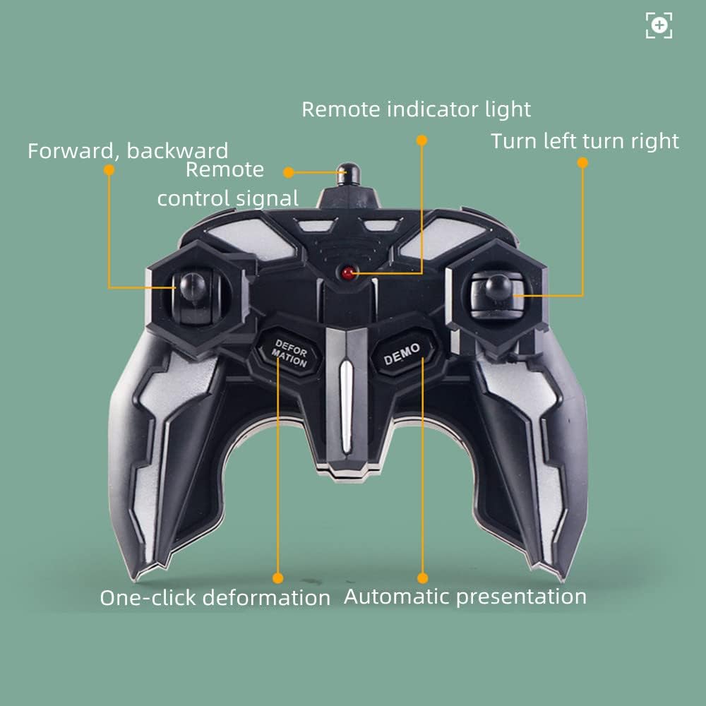 Remote Control Deformation Robot Car 2.4 Ghz 1:18 Scale