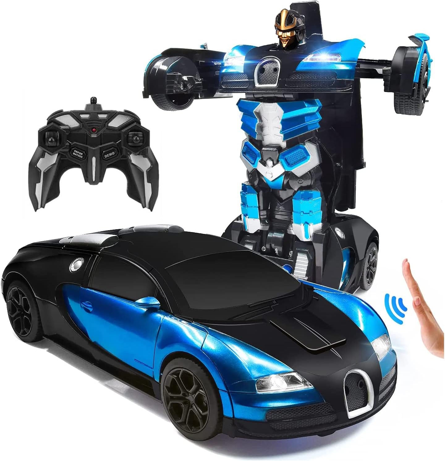 Remote Control Deformation Robot Car 2.4 Ghz 1:18 Scale