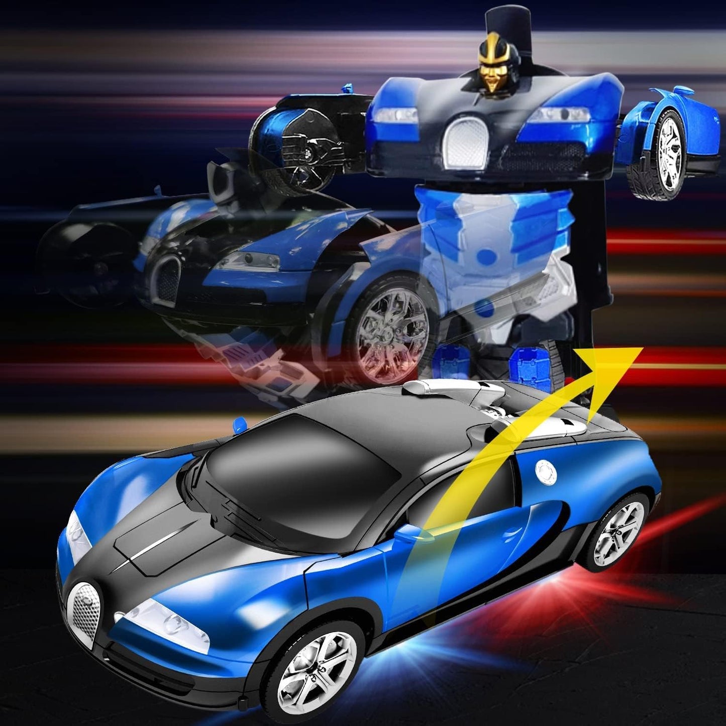 Remote Control Deformation Robot Car 2.4 Ghz 1:18 Scale