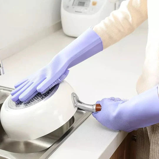 Silicone Dish Washing Gloves