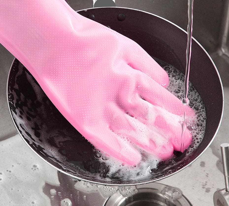 Silicone Dish Washing Gloves