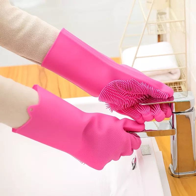 Silicone Dish Washing Gloves